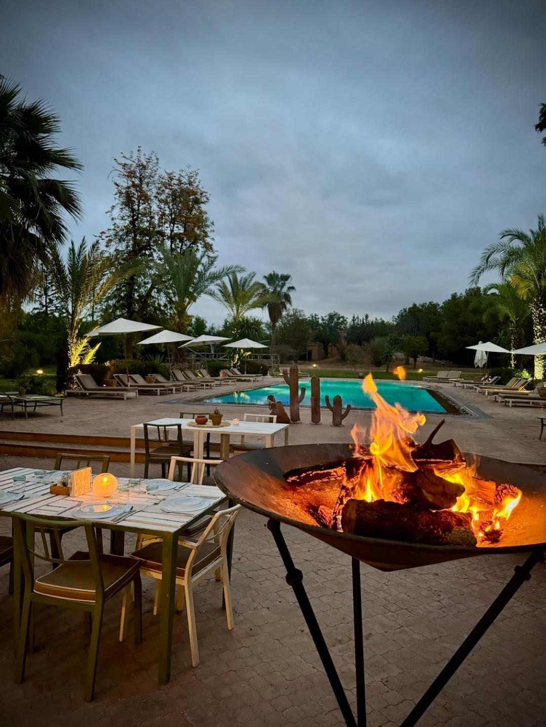 Bed and Breakfast La Vie En Rose - Horses & Dogs House Ait Hamid Экстерьер фото